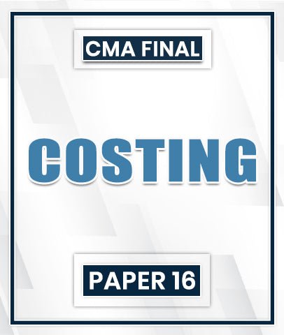 CMA Final Paper 16 (2022) - Best CMA Classes