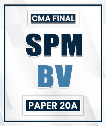 CMA Final Paper 20A (2022) - Best CMA Classes