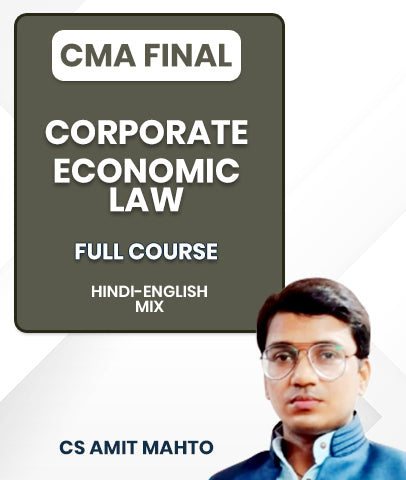 CMA Final Corporate and Economic Law Full Course By CS Amit Mahto
- bestcmaclasses