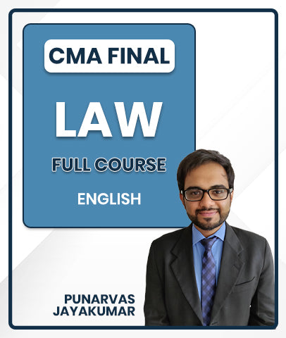 CMA Final Law Full Course By In English By Punarvas Jayakumar - bestcmaclasses - bestcmaclasses