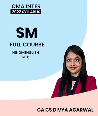 CMA Inter 2022 Syllabus Strategic Management (SM) Full Course By MEPL Classes CA Divya Agarwal -  bestcmaclasses