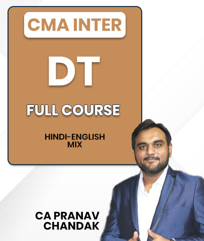 CMA Inter Direct Tax Full Course By CA Pranav Chandak
- bestcmaclasses