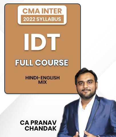 CMA Inter Indirect Tax Full Course 2022 Syllabus By CA Pranav Chandak
- bestcmaclasses