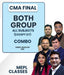 CMA Final Both Group All Papers Except DT Combo By MEPL Classes - Best CMA Classes