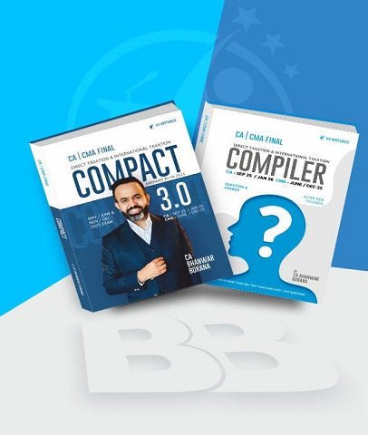 CMA Final Direct Tax Compact and Q/A Compiler Combo By CA Bhanwar Borana - Best CMA Classes