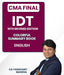 CMA Final IDT Colorful Summary Book 10th Revised Edition By CA Yashvant Mangal - Best CMA Classes
