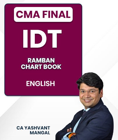 CMA Final IDT Ramban Chart Book By CA Yashvant Mangal - Best CMA Classes