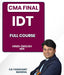 CMA Final Indirect Tax (IDT) Full Course By CA Yashvant Mangal - Best CMA Classes