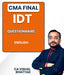 CMA Final Indirect Tax (IDT) Questionnaire By CA Vishal Bhattad - Best CMA Classes