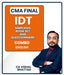 CMA Final Indirect Tax (IDT) Simplified Book Set and Questionnaire Combo By CA Vishal Bhattad - Best CMA Classes
