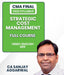CMA Final Strategic Cost Management 2022 Syllabus Full Course By CA Sanjay Aggarwal - Best CMA Classes