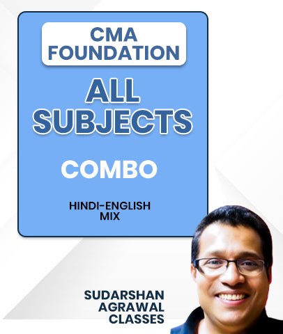 CMA Foundation All Subjects Combo By Sudarshan Agrawal Classes - Best CMA Classes