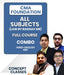 CMA Foundation All Subjects Combo (Paper 1 2 3 4) Full Course 2022 Syllabus By Concept Classes (Law By Raghav Sir) - Best CMA Classes