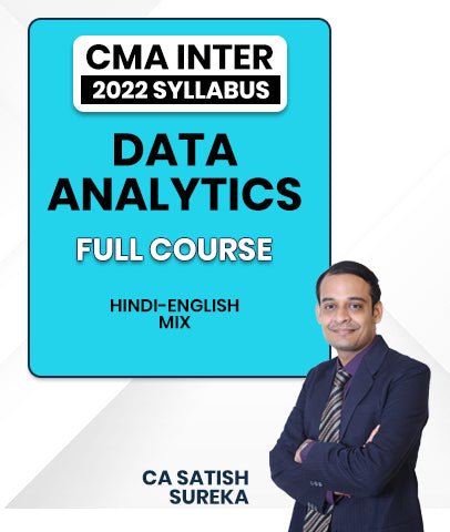 CMA Inter 2022 Syllabus Data Analytics Full Course By CA Satish Sureka - Best CMA Classes