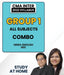 CMA Inter 2022 Syllabus Group 1 All Subjects Combo By Study At Home - Best CMA Classes