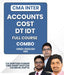 CMA Inter Accounts, Cost and DT IDT Full Course Combo By CA Santosh Kumar, CMA Sumit Rastogi , CA Nikhil Gupta - Best CMA Classes