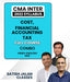 CMA Inter Cost, Financial Accounting and Tax Full Course Combo 2022 Syllabus By Satish Jalan Classes - Best CMA Classes