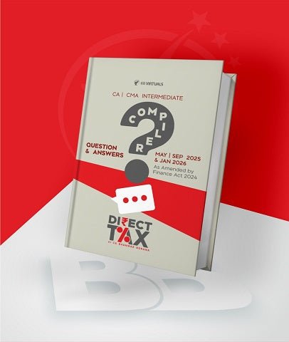 CMA Inter Direct Tax Handwritten Compiler Book By CA Bhanwar Borana - Best CMA Classes