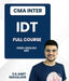 CMA Inter Indirect Tax (IDT) Full Course By CA Amit Mahajan - Best CMA Classes