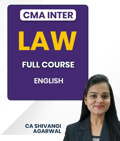 CMA Inter Law Full Course In English By CA Shivangi Agrawal - Best CMA Classes