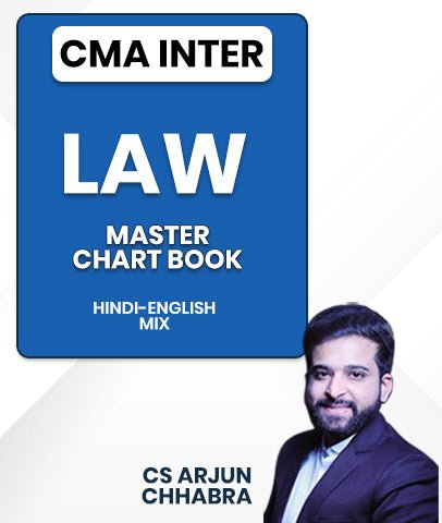 CMA Inter Law Master Chart Book By CS Arjun Chhabra - Best CMA Classes