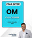 CMA Inter Operation Management (OM) Full Course By CA Satish Jalan - Best CMA Classes